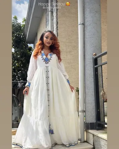 A Shema Wears customer wearing her outfit
