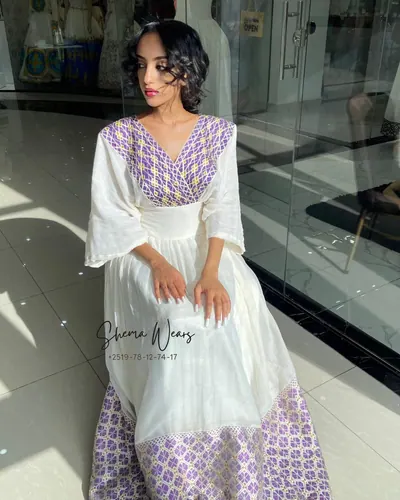 Habesha kemis by Shema Wears, from our Instagram